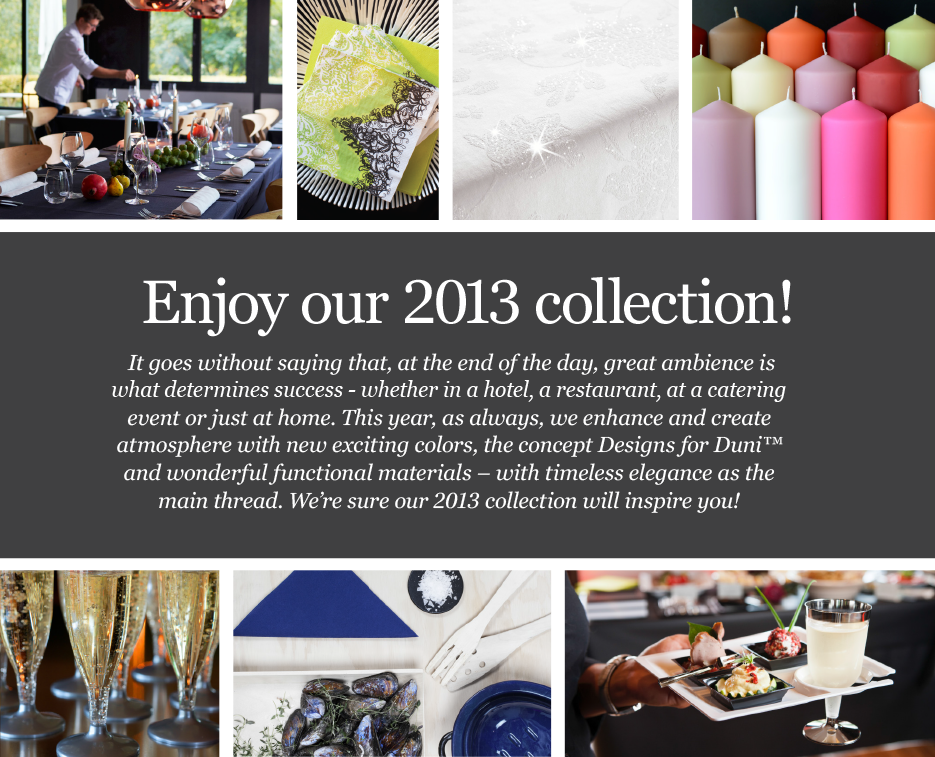Enjoy our 2013 collection!
